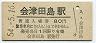 三セク化★会津線・会津田島駅(80円券・昭和54年)
