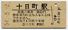 飯山線・十日町駅(80円券・昭和54年)