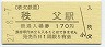 秩父鉄道・秩父駅(170円券・平成27年)0502