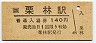 高徳線・栗林駅(140円券・平成5年)