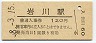 廃線★志布志線・岩川駅(120円券・昭和58年)