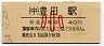 中央本線・豊田駅(40円券・昭和54年・小児)0020