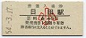旧様式★久大本線・日田駅(40円券・昭和54年・小児)