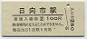 110円軟券化★日豊本線・日向市駅(100円券)
