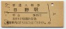 中央本線・日野駅(30円券・昭和50年)