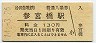 小田急電鉄・参宮橋駅(130円券・平成14年)