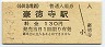 小田急電鉄・豪徳寺駅(130円券・平成14年)