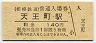 相模鉄道・天王町駅(140円券・平成20年)