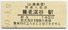 小湊鉄道・養老渓谷駅(140円券・平成13年)