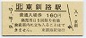 記念券★根室本線・東釧路駅(160円券・平成9年)