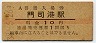 鹿児島本線・門司港駅(10円券・昭和38年)