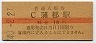 東海道本線・蒲郡駅(10円券・昭和40年)