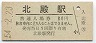 飯田線・北殿駅(80円券・昭和54年)
