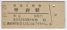 中央本線・甲府駅(30円券)