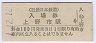 近畿日本鉄道・上野市駅(100円券・平成元年)