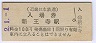 近畿日本鉄道・新王寺駅(100円券・平成2年)