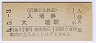 近畿日本鉄道・大垣駅(120円券・平成5年)