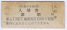 近畿日本鉄道・津駅(120円券・平成5年)